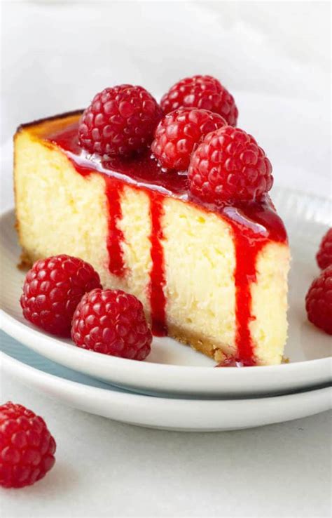 White Chocolate Raspberry Cheesecake Foodtasia