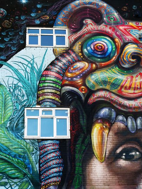 Martin Ron Jiant Collaborate On A New Mural In Hackney Wick London
