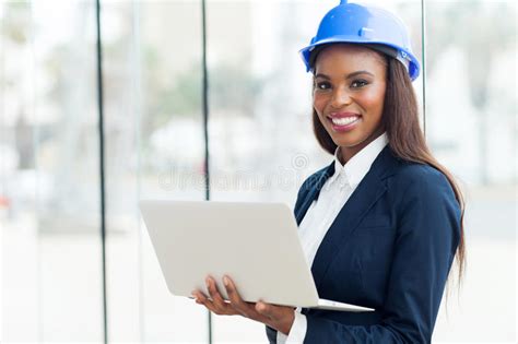 African Architect Laptop Stock Photo Image Of Construction 34478466