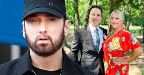 Inside Eminem S Relationship With Babe Alaina Marie Scott S Mysterious Husband Matt Moeller