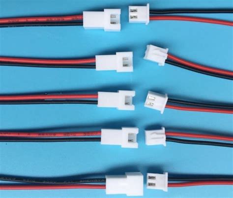 Jst Xh 254mm 2pin Male To Female Plug Connectors Wire Cable Wiring Harness