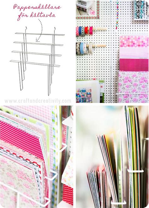 Diy Pegboard Hooks By Craft And Creativity Craft Room Pegboard Syrum