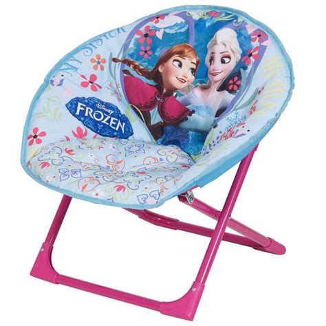 4.6 out of 5 stars 249. DISNEY FROZEN MOON CHAIR KIDS PADDED FOLDING BEACH CAMPING GARDEN ANNA ELSA SEAT | eBay