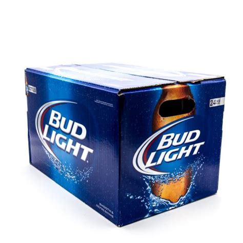 Bud Light 12oz Bottle Beer 24 Pack Beer Wine And Liquor