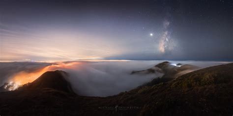 Astrophotographer Michael Shainblum Captures The Milky Way And Golden