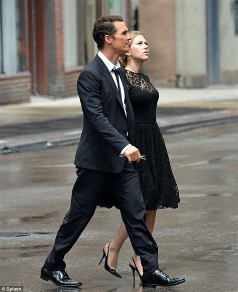 Dazzling Scarlett Johansson Steals The Spotlight In Nyc While Shooting