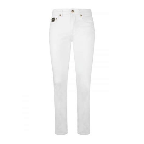 Versace Jeans Couture Slim Fit White Jeans Clothing From N22 Menswear Uk