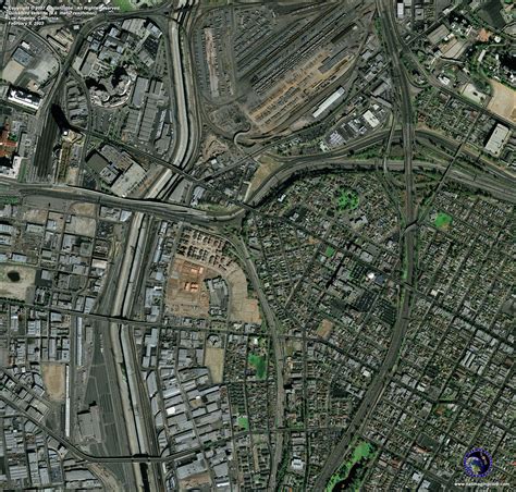 Quickbird Satellite Image Los Angeles California Satellite Imaging Corp