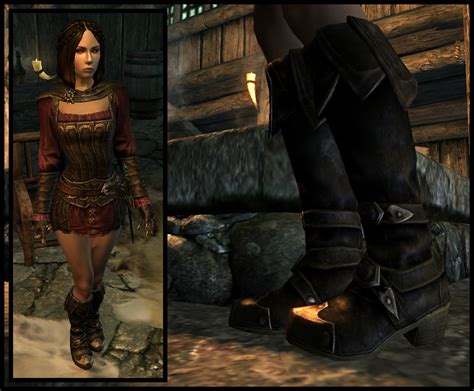 Dawnguard Female Vampire Boots For Upn Skyrim Mod 22932 Hot Sex Picture