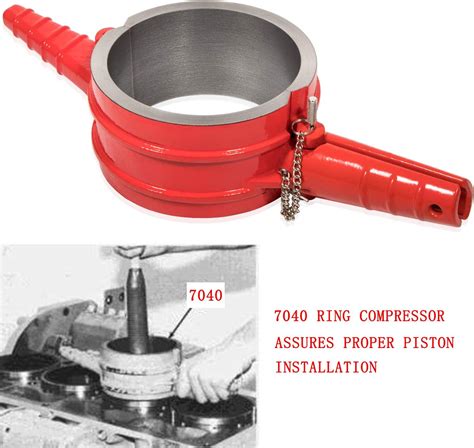 Diesel Piston Ring Compressor Tool 540 7040 Fit Cummins Isx Cat 3400