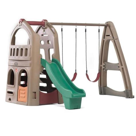 Step2 Naturally Playful Playhouse Climber And Swing Set Extension