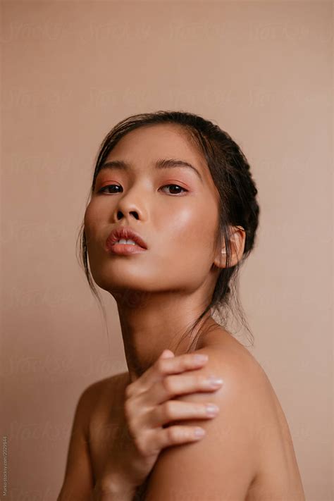 Studio Beauty Portrait Of Asian Woman By Stocksy Contributor Marko Stocksy