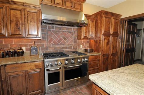 Backsplashes are the decorative focal point of your kitchen. commercial kitchen stove tile - Google Search | Brick ...