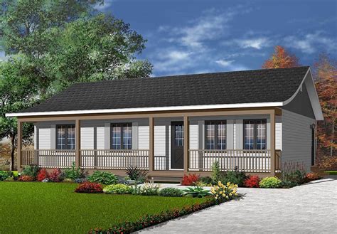 Ranch With Full Width Front Porch 2146dr Architectural Designs