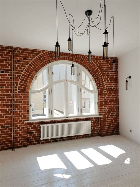 Exposed Brick Wall Arch Window Brick Arch Exposed Brick Walls