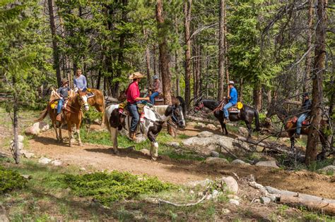 Estes Park Trail Riding At The National Park Gateway Stables
