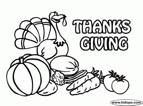 Celebración Del Día De Acción De Gracias O Thanksgiving Para Colorear
