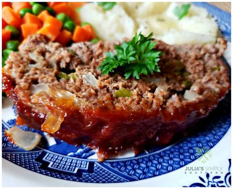 Classic Southern Meatloaf Recipe Julias Simply Southern