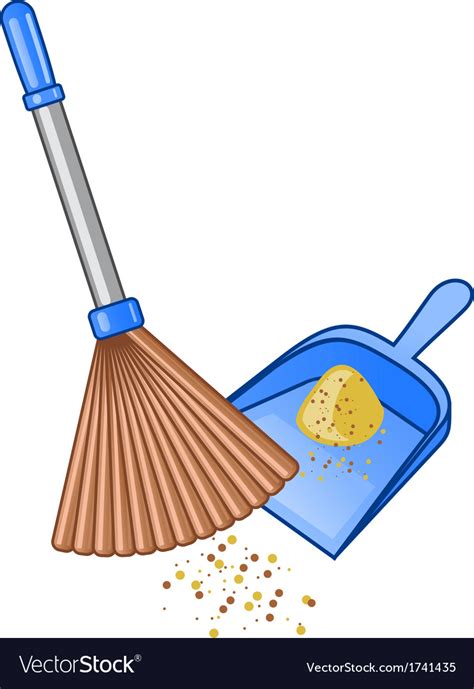 Clipart Broom And Dustpan