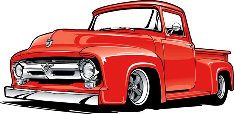 1953 1956 Ford F100 Clip Art Png Download Large Size Png Image