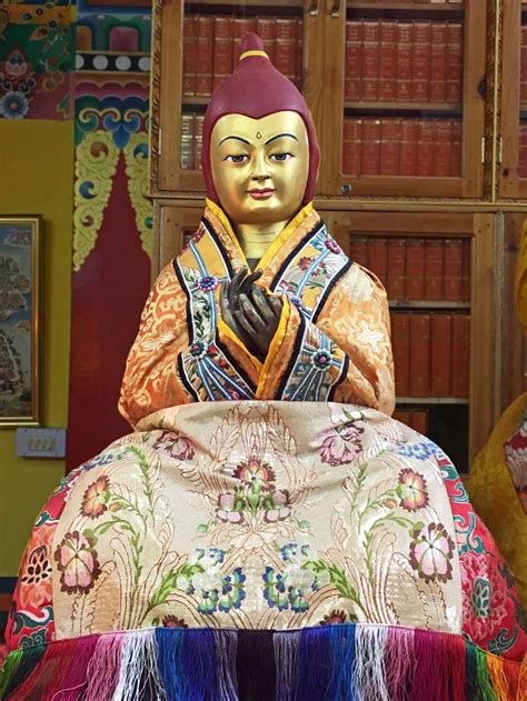 Lama Atisha And Padmasambhava Statues Tushita Meditation Centre