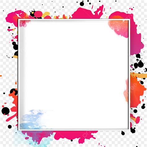 Abstract Frames Hd Transparent Colorful Abstract Frame Png Colorful
