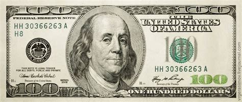Concept of economy and american currency. Flares into Darkness: $100 bill details