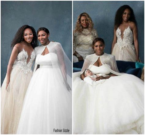Be well #coachvenus @elevenbyvenus workouts @ link in bio. Venus Williams In custom Galia Lahav @ Serena Williams ...