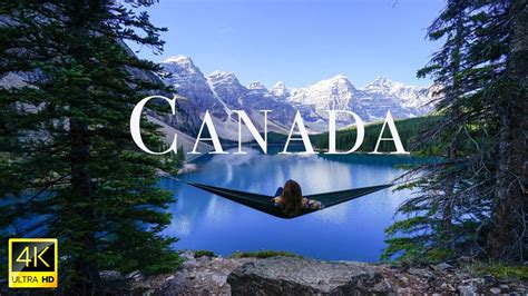Flying Over Canada 4k Uhd Relaxing Music With Stunning Beautiful