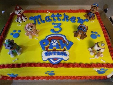 Paw Patrol Birthday Party Paw Patrol Party Cake Paw Patrol Birthday Cake
