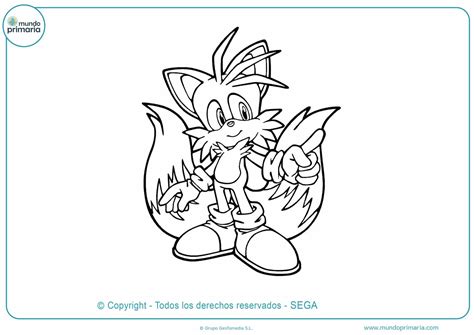 Dibujos De Sonic Para Colorear E Imprimir Gratis