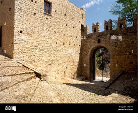 Caccamo Castle Sicily Italy Stock Photo Alamy