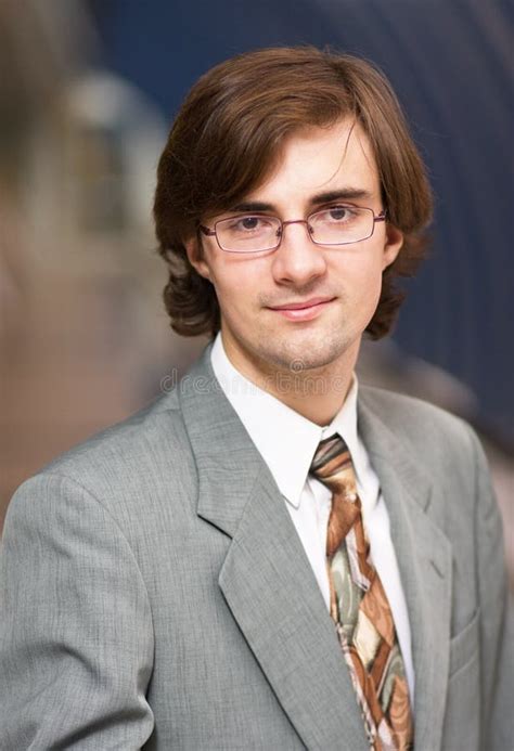 Young Man Stock Photo Image Of Suit Standing Blurred 8148736