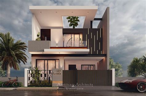 16 Stunning Residence Design Elevations Of 2020 Aastitva Small