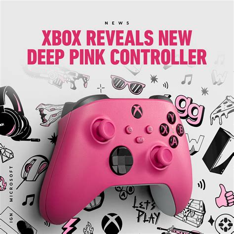 Official Xbox Series X Wireless Controller Deep Pink Latest Release New