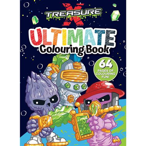 Treasure X Ultimate Colouring Book Big W