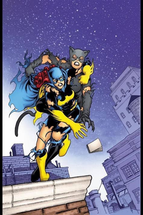 Catwoman Vs Batwoman Catfight Batgirl Comic Art Community