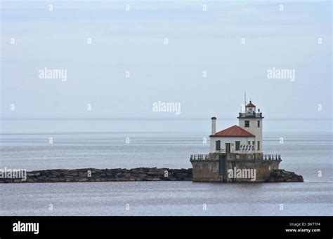 Lake Ontario Lighthouse Oswego Ny Stock Photo Alamy
