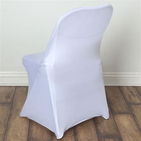 50 Pcs Stretch Spandex Chair Covers Folding Wedding Party Slipcover