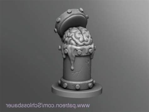 Brain Jar Printable Free 3d Model 3dm Open3dmodel