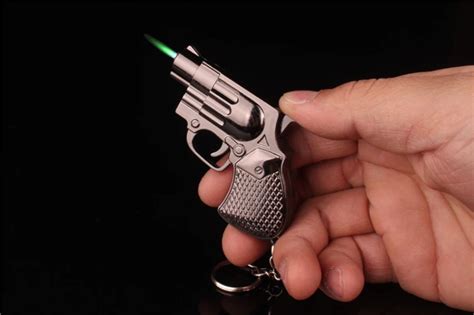 Revolver Small Pistol Creative Lighter Hanging Cigarette Gun Lighter