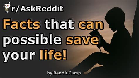 Facts That Can Possible Save Your Life Raskreddit Youtube