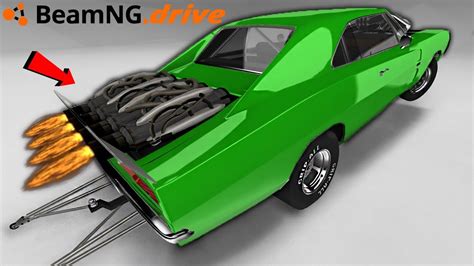 Beamng Drive With The Worlds Fastest Drag Car Youtube