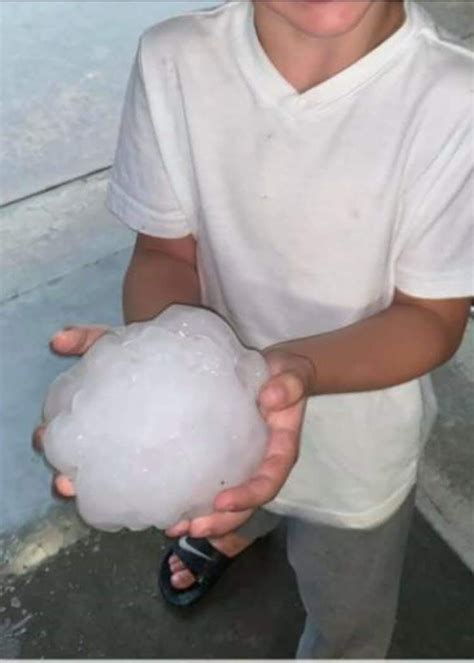 Wkrg Check Out This Large Hail Reported In Texas Yesterday Afternoon