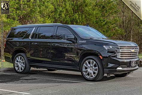 2021 Armored Chevrolet Suburban High Country Alpine Armoring Usa