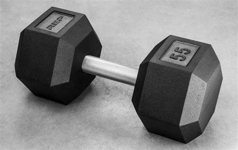 Rep Rubber Coated Hex Dumbbell Pairs In 2020 Hex Dumbbells Rubber