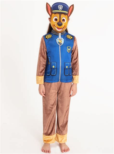 Paw Patrol Chase Blue Fancy Dress Costume Paw Patrol Costume Chase