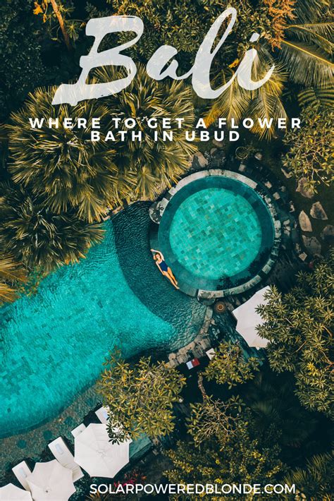 Best Spa In Bali For Couples Where To Get A Flower Bath In Ubud Solarpoweredblonde Travel