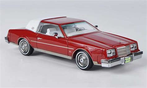 Diecast Model Cars Buick Riviera 1982 143 American Excellence 1982 Red