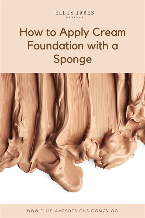 How To Apply Cream Foundation With A Sponge Get A Perfect Cream Base